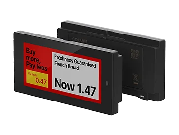 Official SOLUM Newton Pro product rendering showing front and back